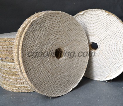 Full Disc Cloth & Sisal Buffing Wheel