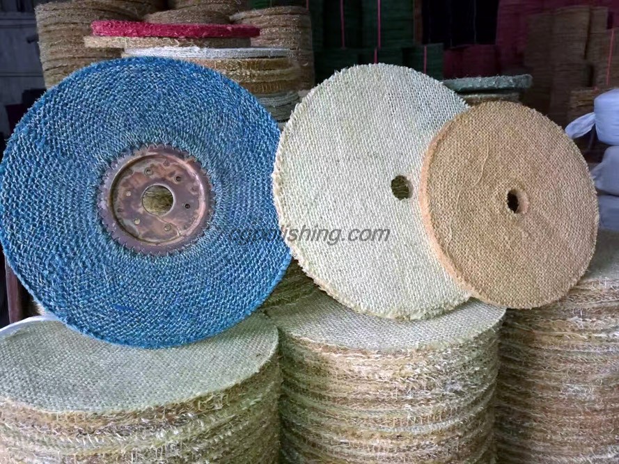 Treated Sisal Buffing Wheel